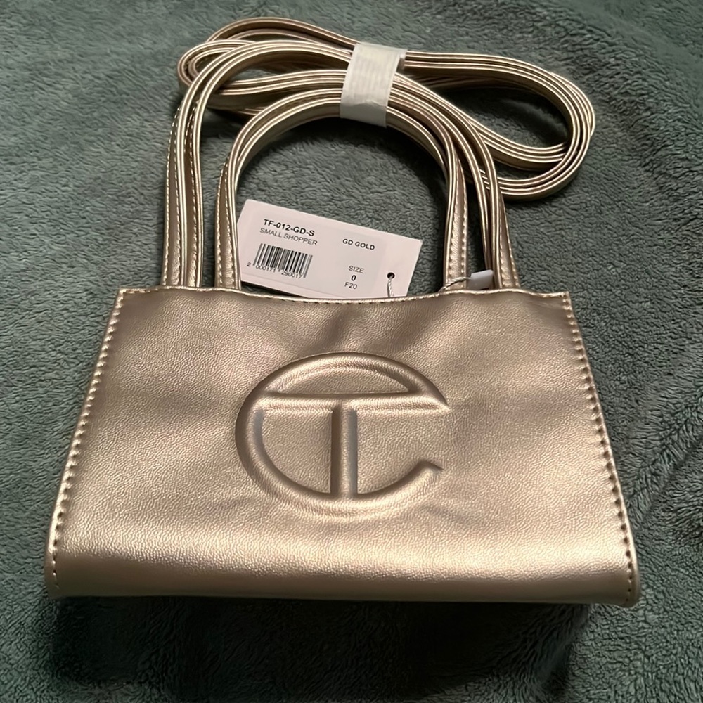 Gold Telfar Handbag